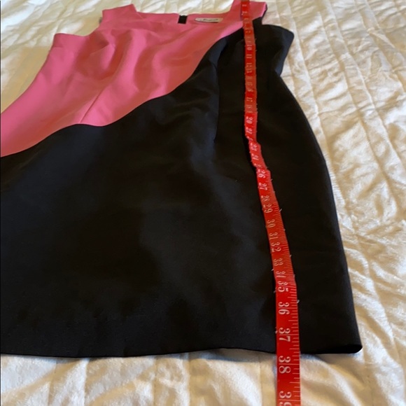 Vintage Black and Pink A Line Dress by Jessica - Picture 7 of 9